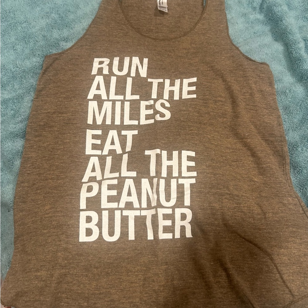 American Apparel Brown Tank Top
